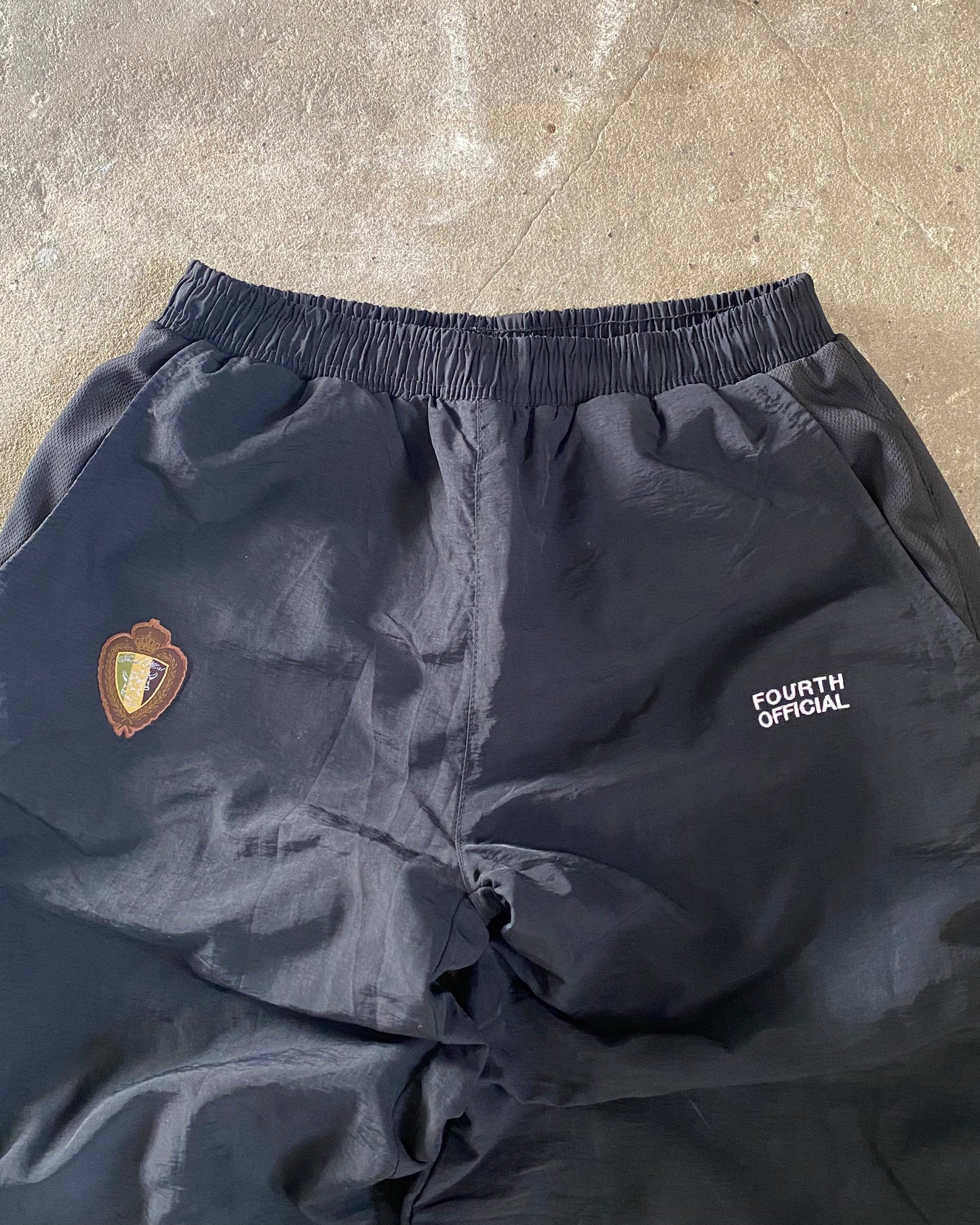 vincent track pants — black