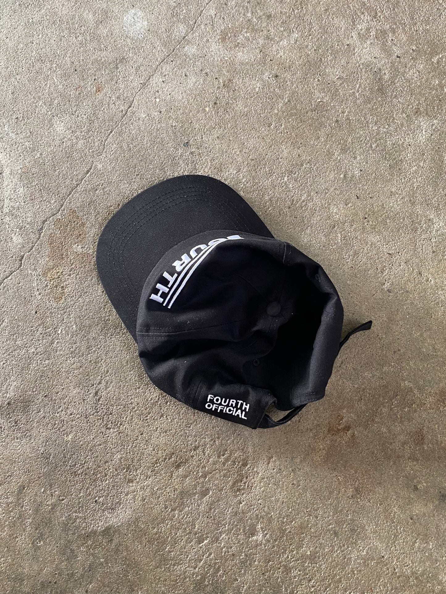 adriano cap — black