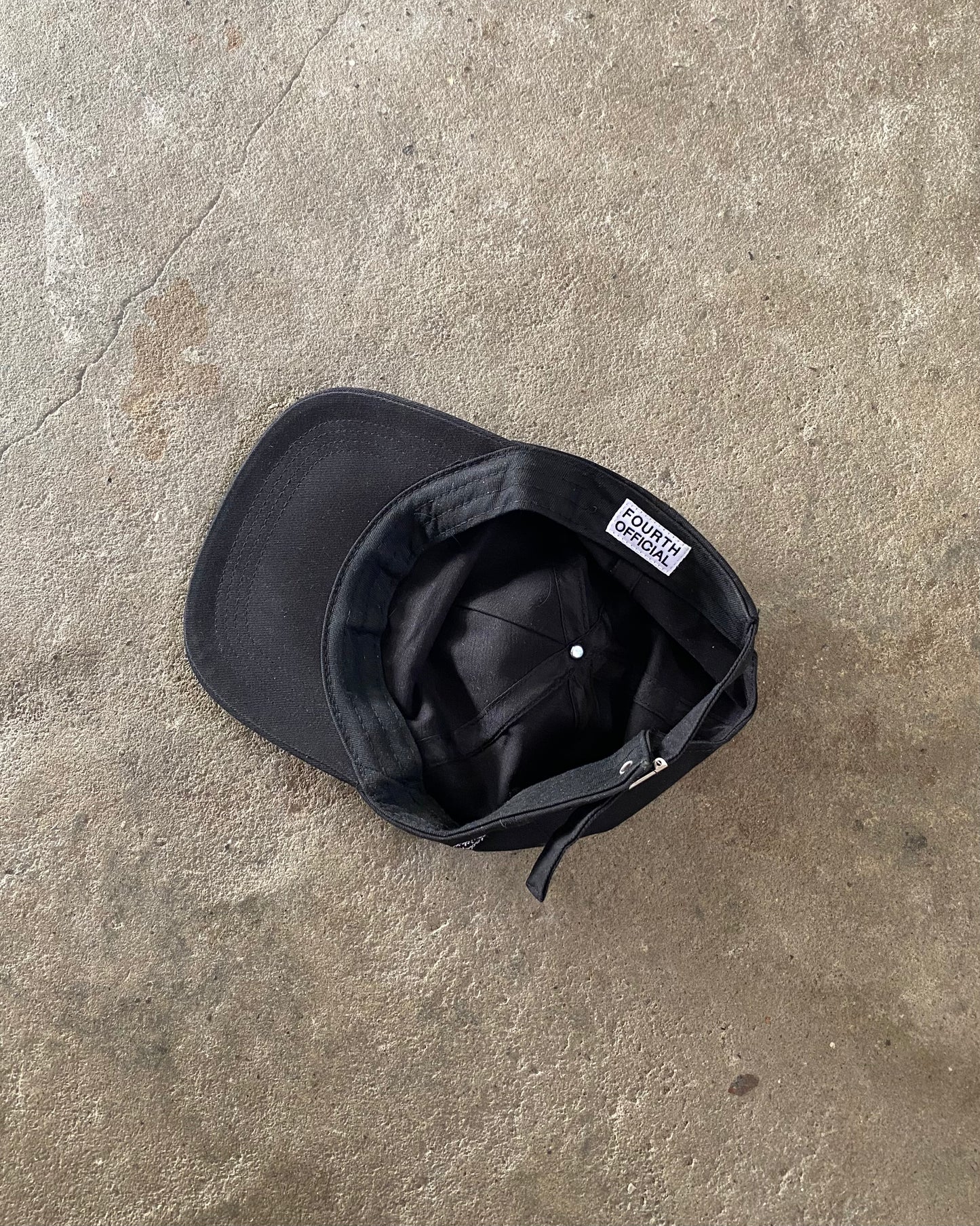 adriano cap — black