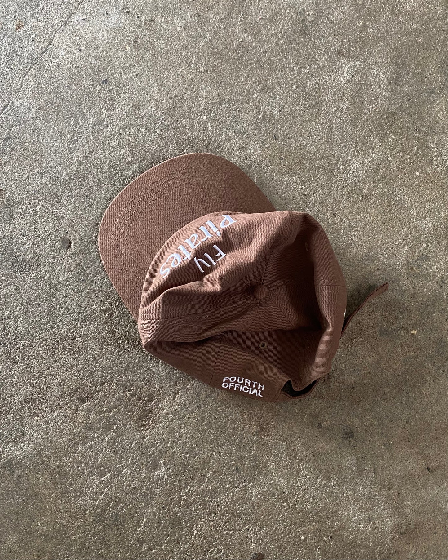 pirates cap — brown