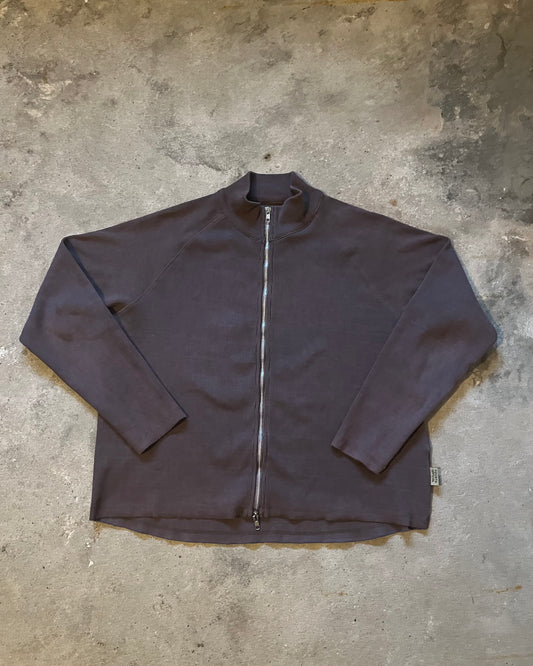giuseppe zip up — washed plum